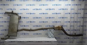 Exhaust pipe with barrel BMW X3 G01 20- 2.0T with flap