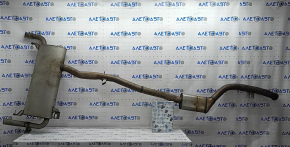 Exhaust pipe with barrel BMW X3 G01 20- 2.0T with flap