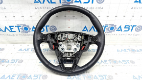 Naked steering wheel Ford Edge 19- leather black