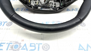 Naked steering wheel Ford Edge 19- leather black