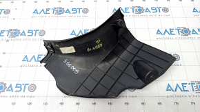 Front pillar trim right lower Toyota Rav4 19- black, worn