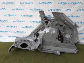 Quarter wing rear right Porsche Macan 15- silver, pokes