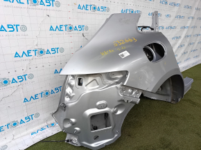 Quarter wing rear right Porsche Macan 15- silver, pokes