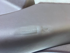 Rear pillar trim lower left Lexus RX350 16-22 brown, worn, dented leather