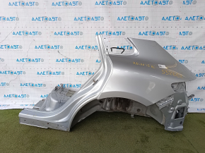 Quarter wing rear left Porsche Macan 15- silver, pokes