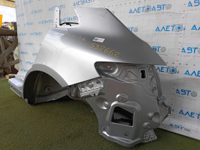Quarter wing rear left Porsche Macan 15- silver, pokes