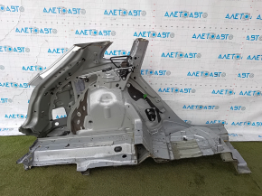 Quarter wing rear left Porsche Macan 15- silver, pokes