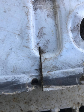Trunk trough Toyota Prius 50 16-22 white, torn