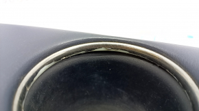 Cup holders Toyota Avalon 13-18 gray leather, chrome trim, with backlight