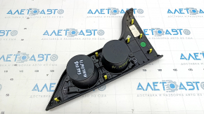 Cup holders Toyota Avalon 13-18 black leather, no chrome, butt, with backlight