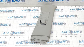 Center pillar trim upper belt right Toyota Rav4 19- gray, worn, plastic turned white