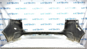 Rear bumper bare Ford Edge 19 - without parking sensors, white