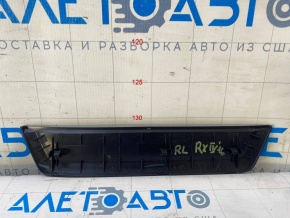 Lexus RX350 RX450h 16-22 black outer rear left door sill plate