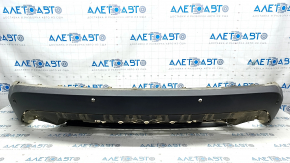 Rear bumper lip Ford Edge 19 - for parking sensors, without towing hook and towbar, structure