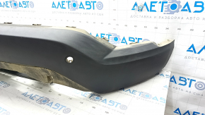 Rear bumper lip Ford Edge 19 - for parking sensors, without towing hook and towbar, structure