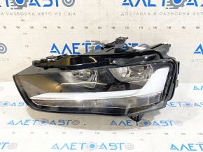 Headlight front left bare Audi A4 B8 13-16 rest halogen