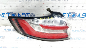 Outer wing lamp left Ford Edge 19-rest SE SEL, scratches, glass defect