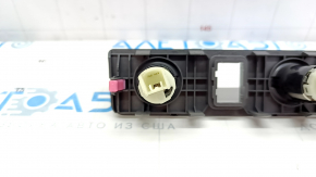 Cigarette lighter center console Toyota Avalon 13-18 dark gray overlay