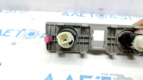 Cigarette lighter center console Toyota Avalon 13-18 gray overlay