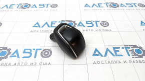 Gear knob Toyota Rav4 19 - leather black, worn