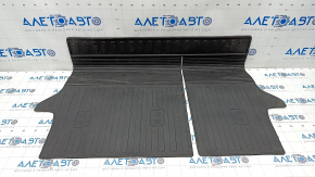 Trunk mat on the back of seats Toyota Rav4 19- rubber black