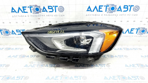 Headlight front left complete Ford Edge 19- BI-LED type 2, sand
