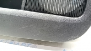 Door trim card front left Ford Edge 19-23 leather, black, beige insert, SEL, scratches
