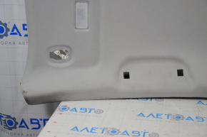 Toyota Prius V 12-17 ceiling trim gray, without hatch, creased at the back, seal peeled off, needs dry cleaning