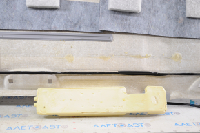 Toyota Prius V 12-17 ceiling trim gray, without hatch, creased at the back, seal peeled off, needs dry cleaning