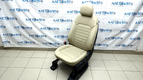 Driver's seat Ford Edge 15- with airbag, electric, heated, beige leather, SEL