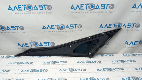 Rear left window, blind glass, Lexus RX350 RX450h, 16-22 tinted with chrome