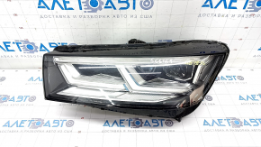 Front left headlight complete Audi Q5 80A 18-20 LED, sand