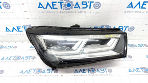 Front right headlight complete Audi Q5 80A 18-20 LED, sand, scratches