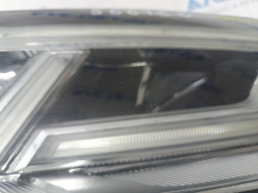 Front right headlight complete Audi Q5 80A 18-20 LED, sand, scratches