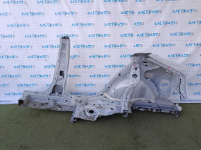 Quarter wing rear right Toyota Prius 50 16-22 without BSM white, with central pillar
