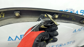 Front left wing arch trim Lexus RX350 RX450h 16-19 structure, broken fastener (for soldering)