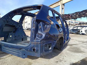 Quarter wing rear right BMW X3 G01 18- on the body, blue