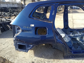 Quarter wing rear right BMW X3 G01 18- on the body, blue