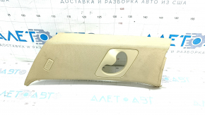 Rear pillar trim right BMW X5 E70 07-13 beige front under belt, for cleaning