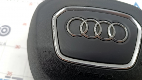 Airbag in steering wheel driver Audi Q5 80A 18-24 gray, type 1, chrome finish