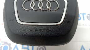 Airbag in steering wheel driver Audi Q5 80A 18-24 gray, type 1, chrome finish