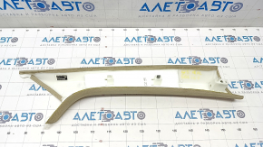 Front pillar trim left Audi Q5 80A 18-24 beige, chemically treated