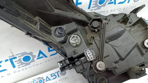 Headlight front left complete Lexus RX350 RX450h 16-19 without AFS, halogen + LED 1 lens, sand