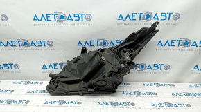 Front right headlight complete Lexus RX350 RX450h 16-19 without AFS, halogen + LED 1 lens, sand