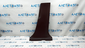 Center pillar trim lower right Lexus RX350 RX450h 16-22 brown, scratches, cracked mount