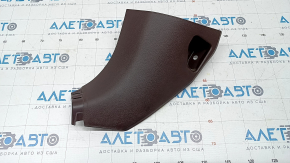 Front pillar trim lower left Lexus RX350 RX450h 16-22 brown, scratches