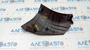Front pillar trim lower left Lexus RX350 RX450h 16-22 brown, scratches