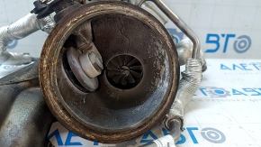 Turbine complete with manifold BMW X1 F48 16-19 B46, 47k, with cooling pipes, wedge on spare parts