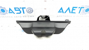 Upper trunk door lock trim BMW X5 E70 07-13 black, scratches