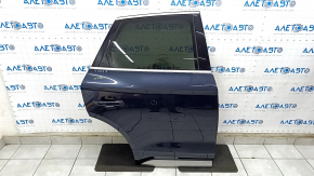 Door assembly rear right Audi Q5 80A 18-24 blue LX5R, keyless, tinted, bumpers